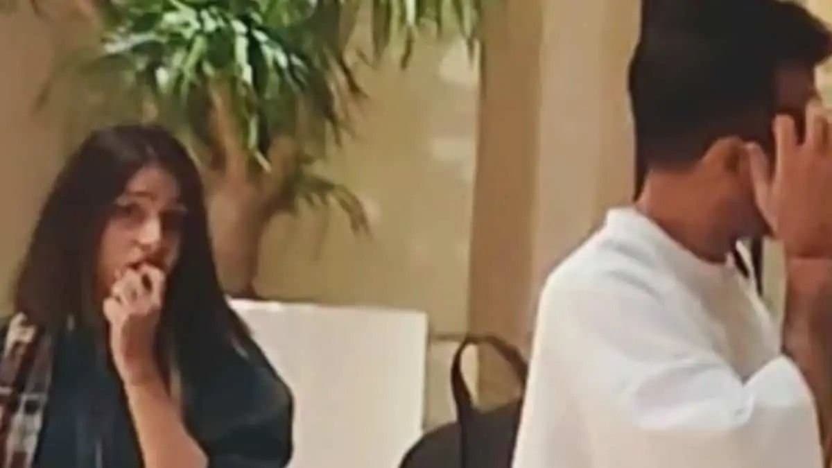 Amid reports of a separation from his wife, Dhanashree Verma, cricketer Yuzvendra Chahal was seen with a mysterious woman in Mumbai spt 