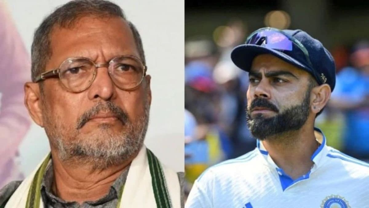 Nana Patekar says he loses appetite after watching dismissal of Virat Kohli spt 