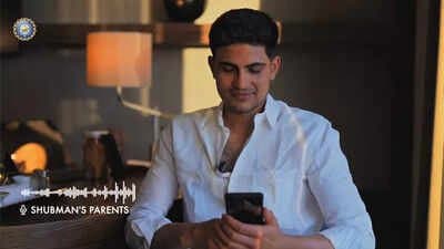 Shubman Gill gets emotional after parents message in Edgbaston Test 