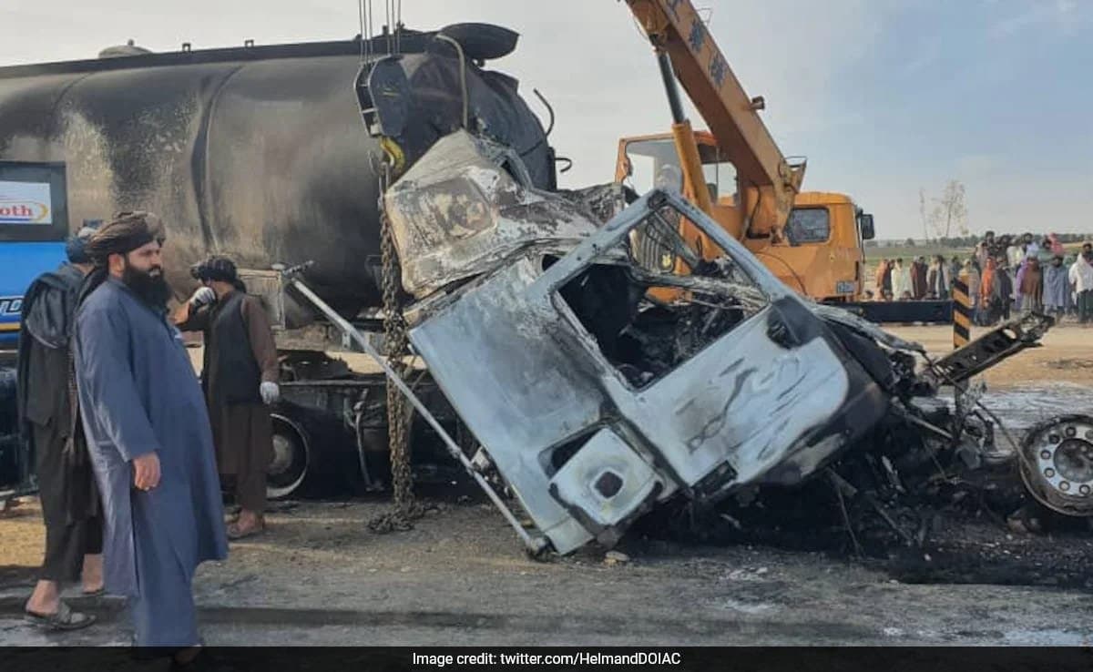  21 Dead In Bus-Tanker Collision In Afghanistan