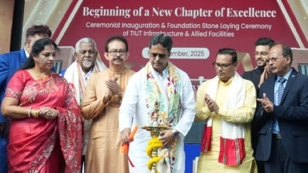 Techno India s New Knowledge Campus Inaugurated in Agartala by Tripura CM Manik Saha