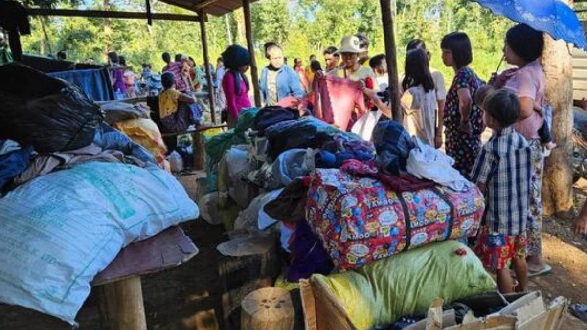 More than five thousand refugees returned from Manipur to Myanmar, report