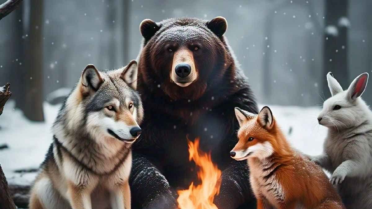 Eight animals that are always kings of winters 
