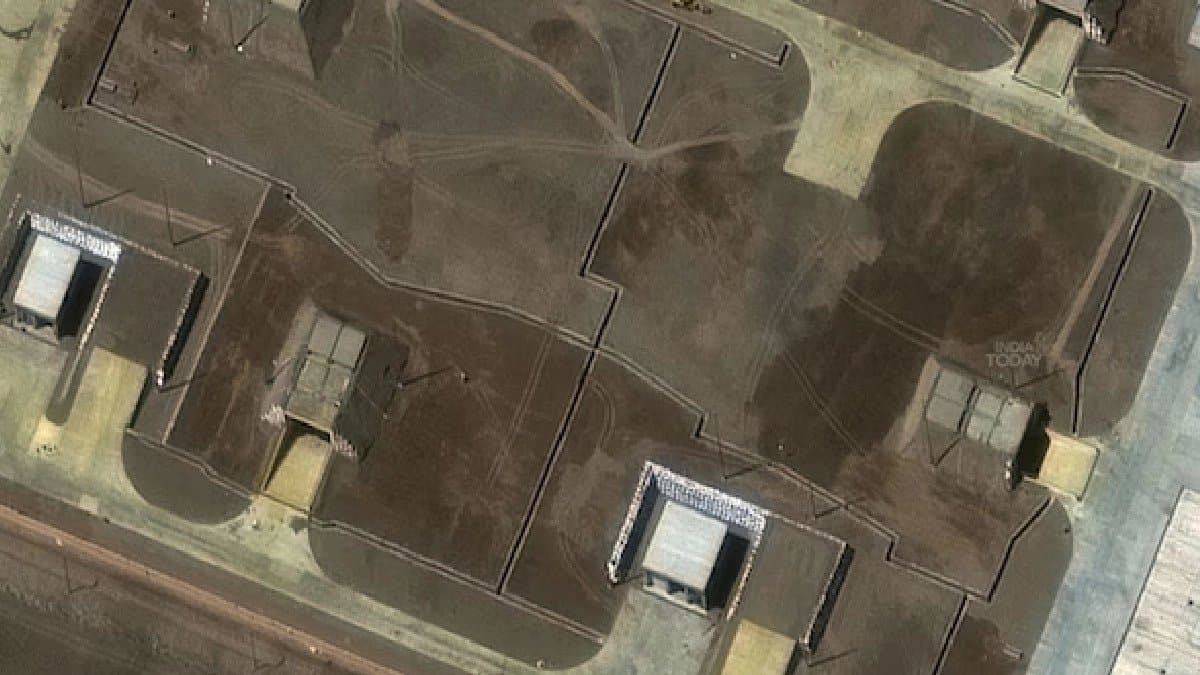 Satellite images reveal China builds new air defence site near India border
