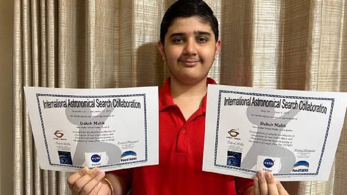 Noida boy discovers an asteroid nasa lets him name it gnr 