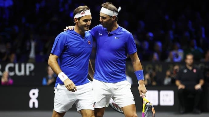Retiring rafael nadal gets heartfelt message from 'fan' Roger Federer spt 