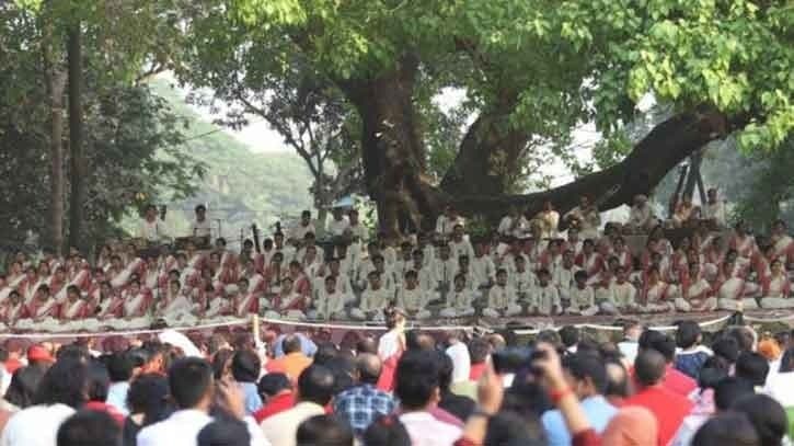 Bangladesh celebrates nababarsha tight security across dhaka 