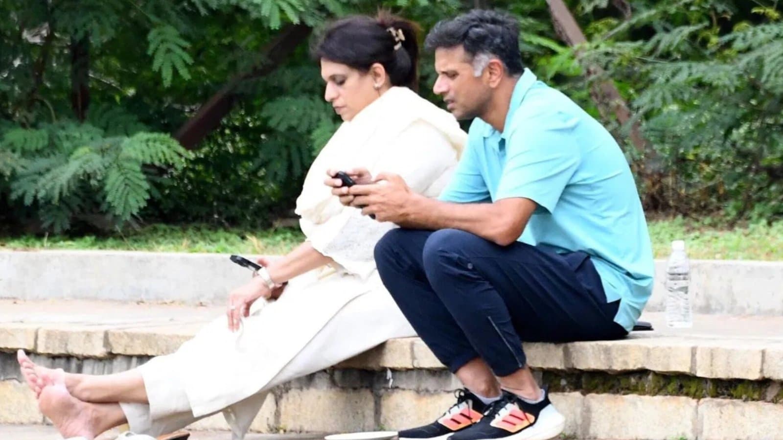 Rahul Dravid: দক্ষিণ আফ্রিকা সফরের আগে ছেলের খেলা দেখতে মহীশূরে দ্রাবিড়