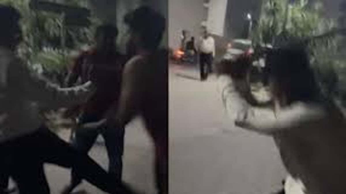 Residents complained about power cut Greater Noida Ecovillage-one society guards smashed them with sticks