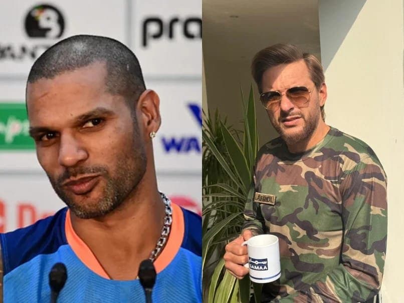 Bizarre reply from Shahid Afridi on Shikhar Dhawan's Kargil reminder 