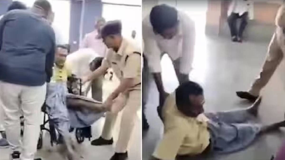 Pleading For Road To Home, Disabled Man Dragged Out Of Telangana Collector's Office