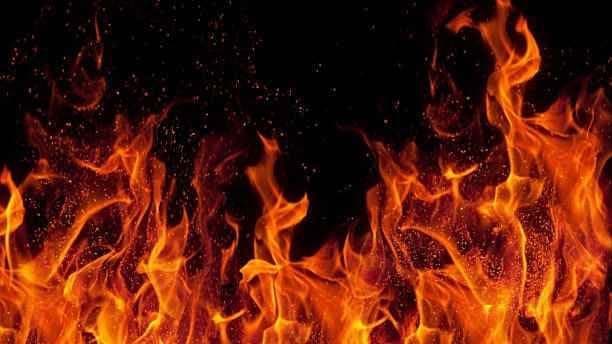 Fire at the treasury Building of North 24 Pargana