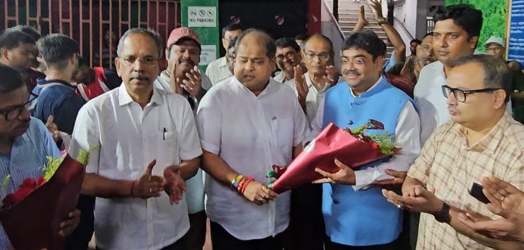 We are playing with double striker-says newly nominated President of Mohun Bagan club Debasish Dutta