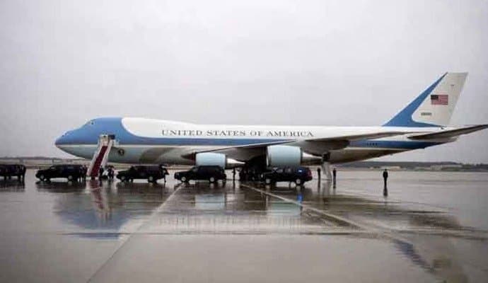 Items were stolen from Biden's plane