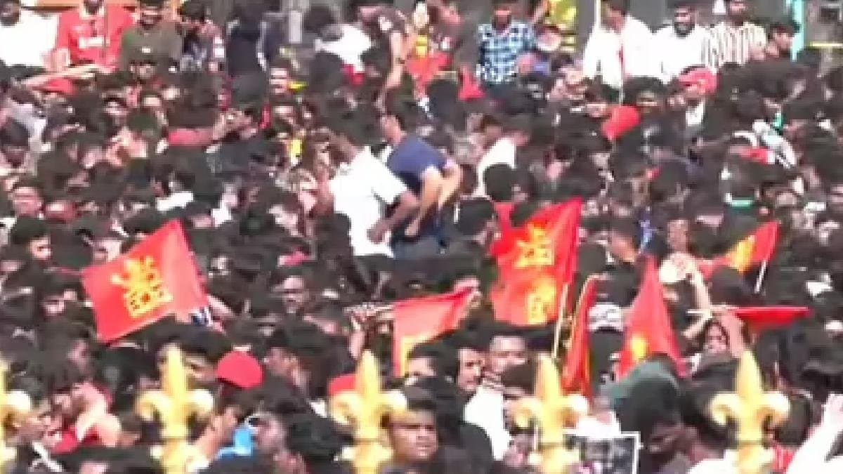 Bengaluru stampede Update PM Modi reacts  BJP targets Congress 