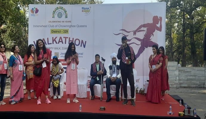   Inner Wheels Arranged Walkathon To Support Underprivileged And Needy