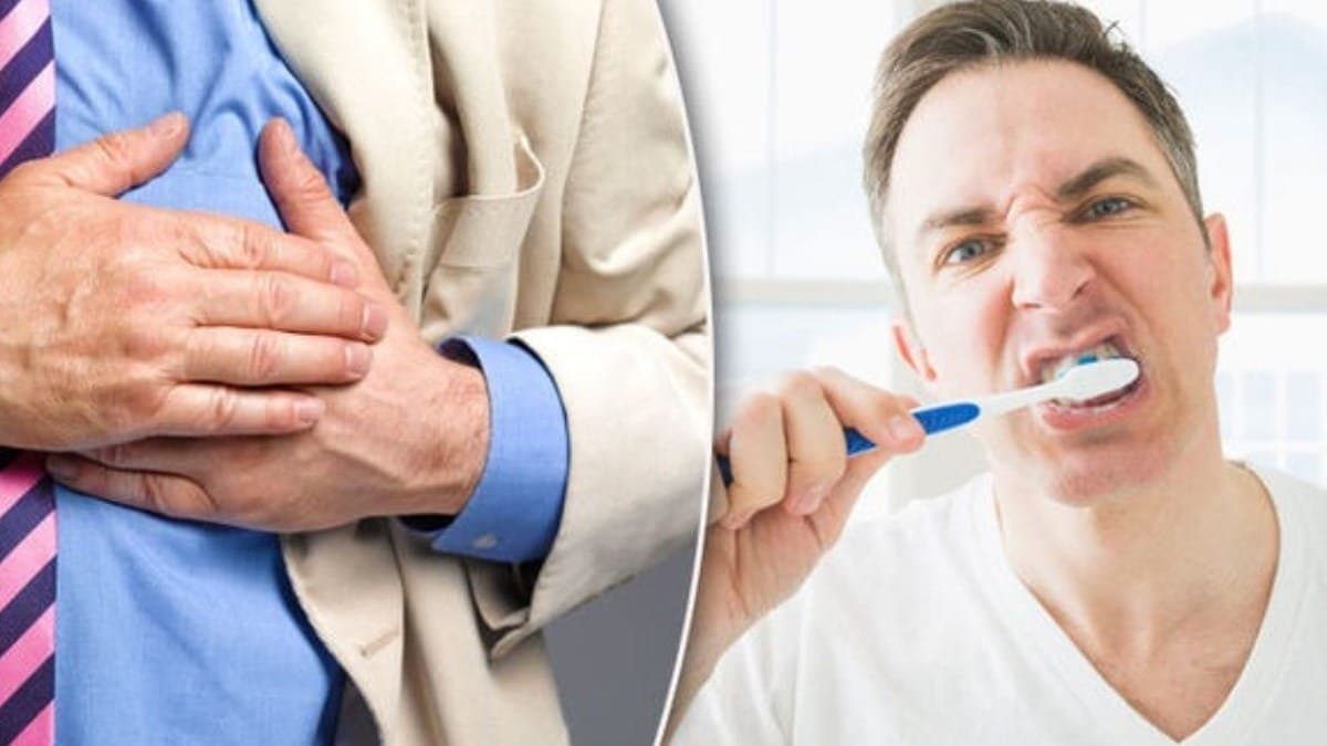 New Study reveals Not brushing your teeth at night increases  risk of heart attack 