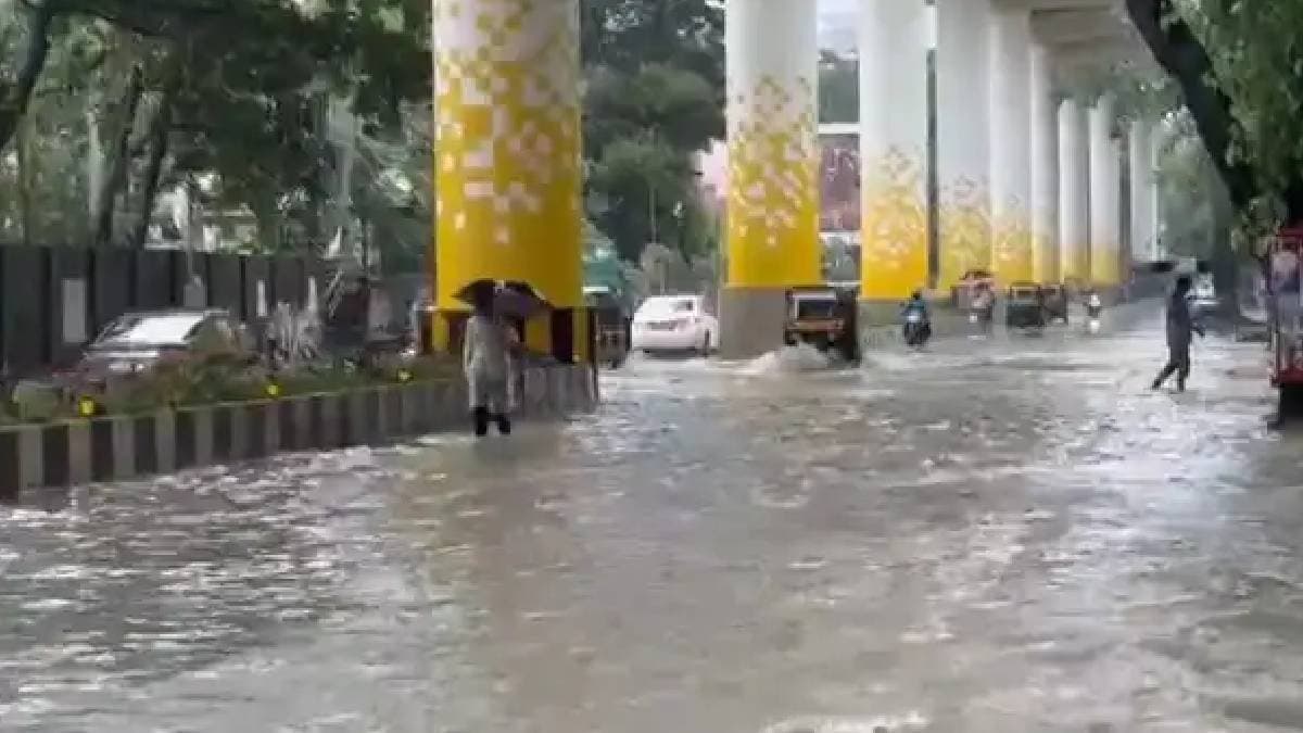 Mumbai Newly Inaugurated Worli Metro Station Flooded Roof Leaks