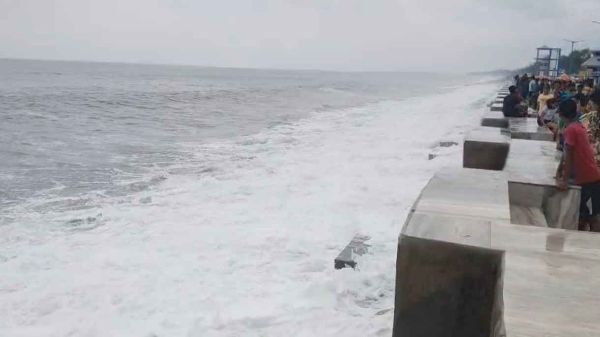 Digha on High Alert as Heavy Rainfall Warning