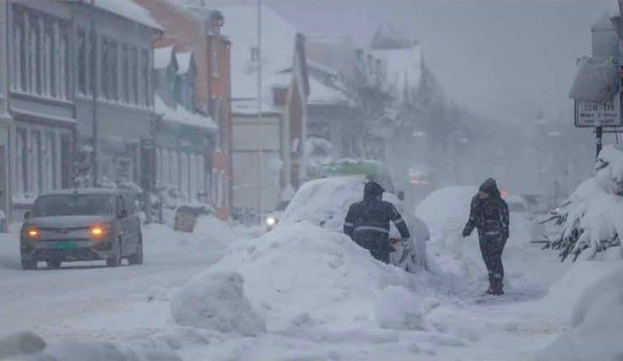 Sweden sees record cold as temperatures plunge below -43.6 Celsius