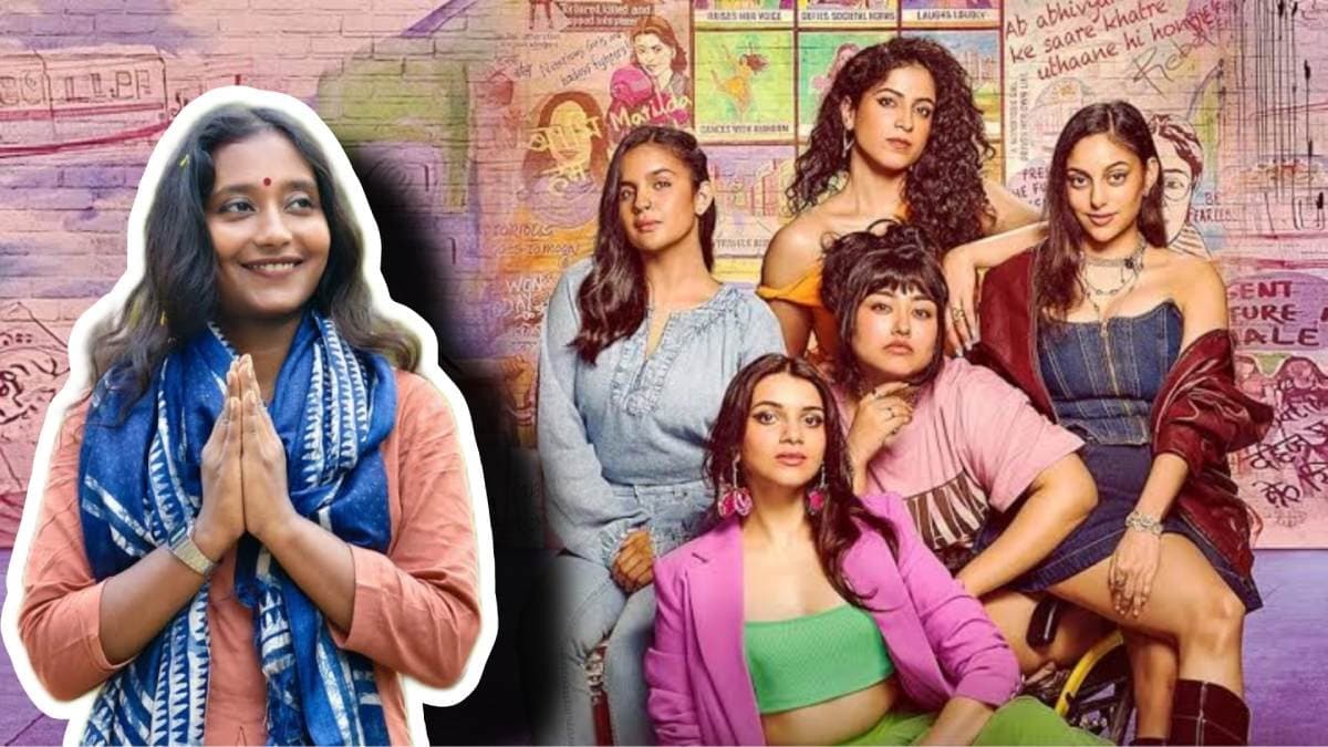Cpim leader Dipsita Dhar debuted in amazon primes new web series Ziddi Girls as an actor