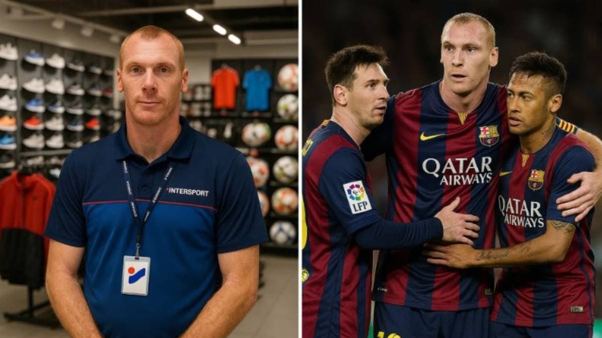 From Winning  Champions League with Barcelona to Working in a sports shop Jeremy Mathieu leads different life spt