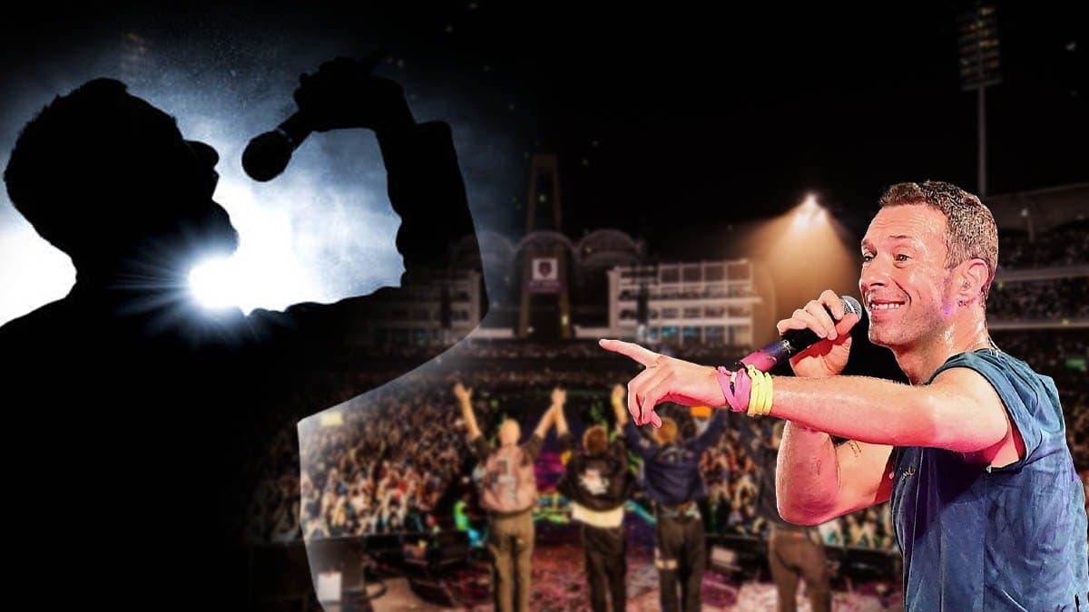 How to sing with Chris Martin on stage at Coldplay s concert Bengaluru techie reveals the secret ENT