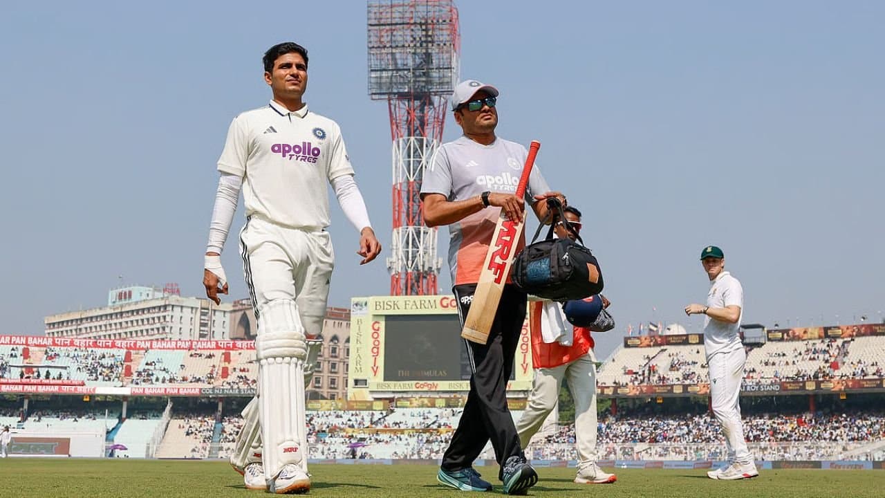  Shubman Gill ruled out of Eden Gardens test 