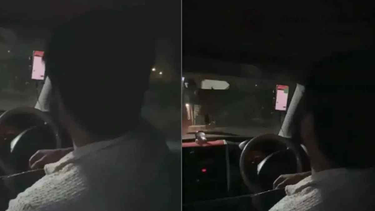 Cab Driver Sings For His Passenger, viral video