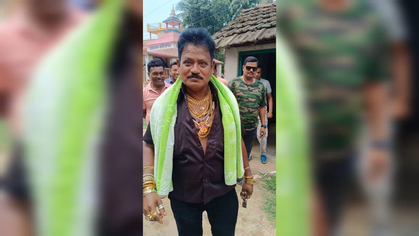সোনার লঙ্কা নয়, চুঁচুড়ায় নির্বাচনী প্রচারে নজর কাড়লেন লঙ্কা রাজা