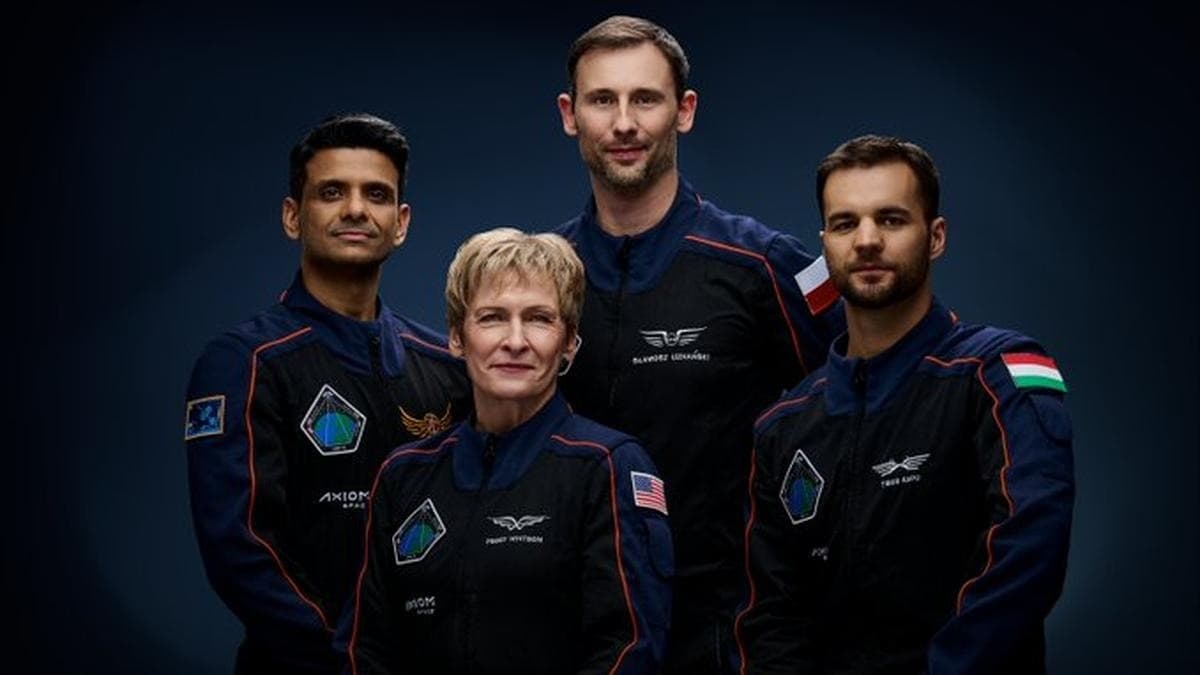 Shubhanshu Shukla Axiom Mission: Falcon Lifts off to space