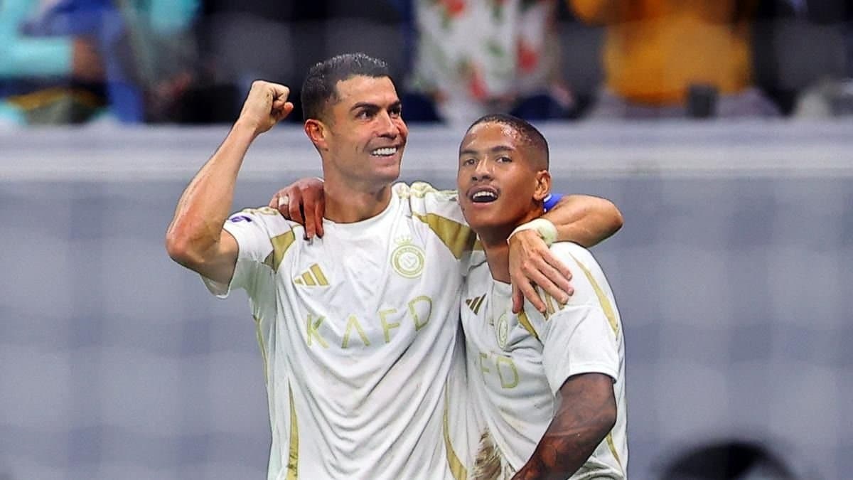 Cristiano Ronaldo scores a brace for his club AL Nassr spt