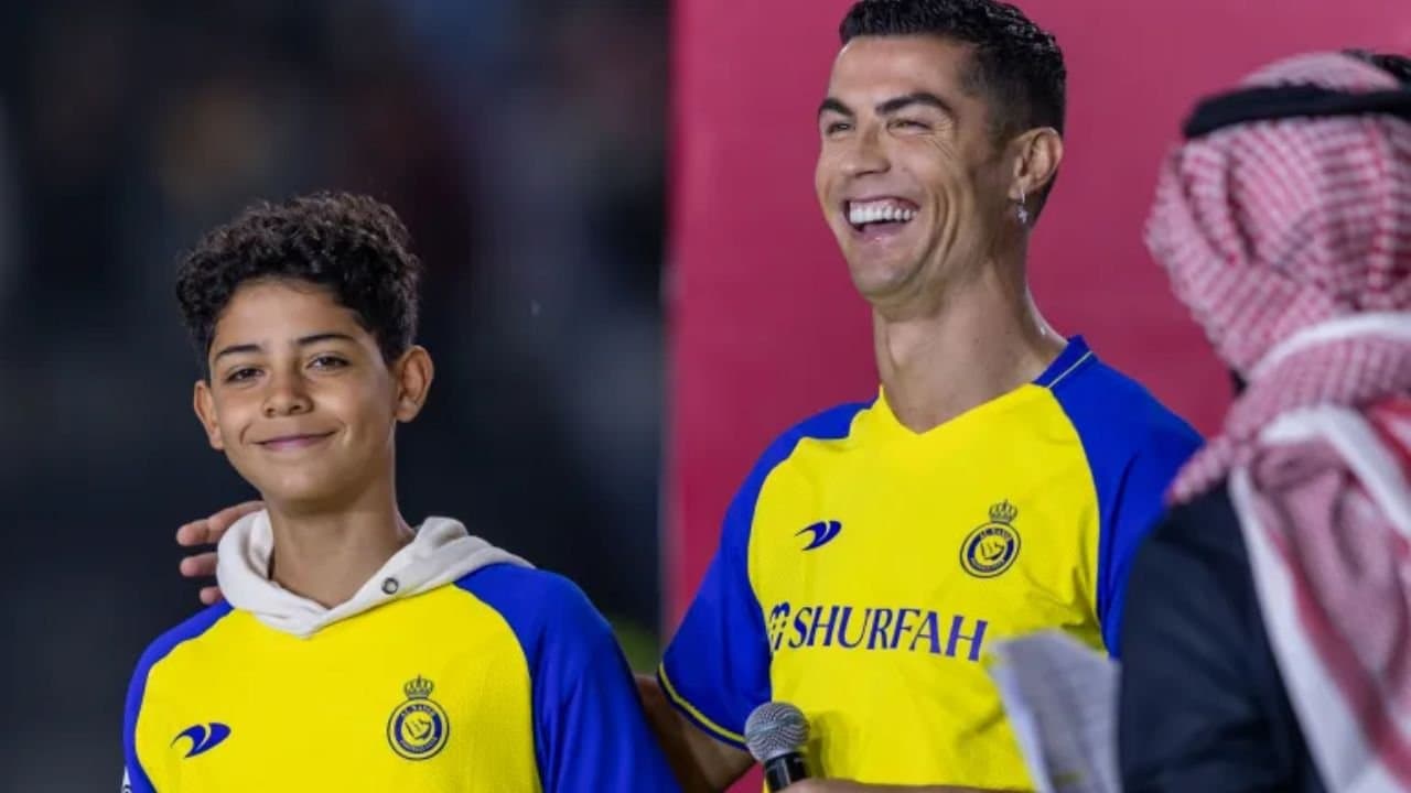  Son of Cristiano Ronaldo debuted with Portugal under 16 with a goal 