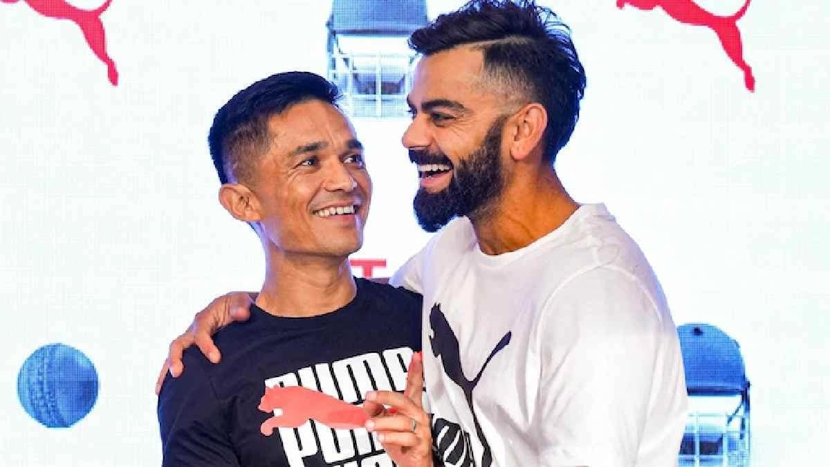 Virat Kohli sent me his fitness test scores from London: Sunil Chhetri