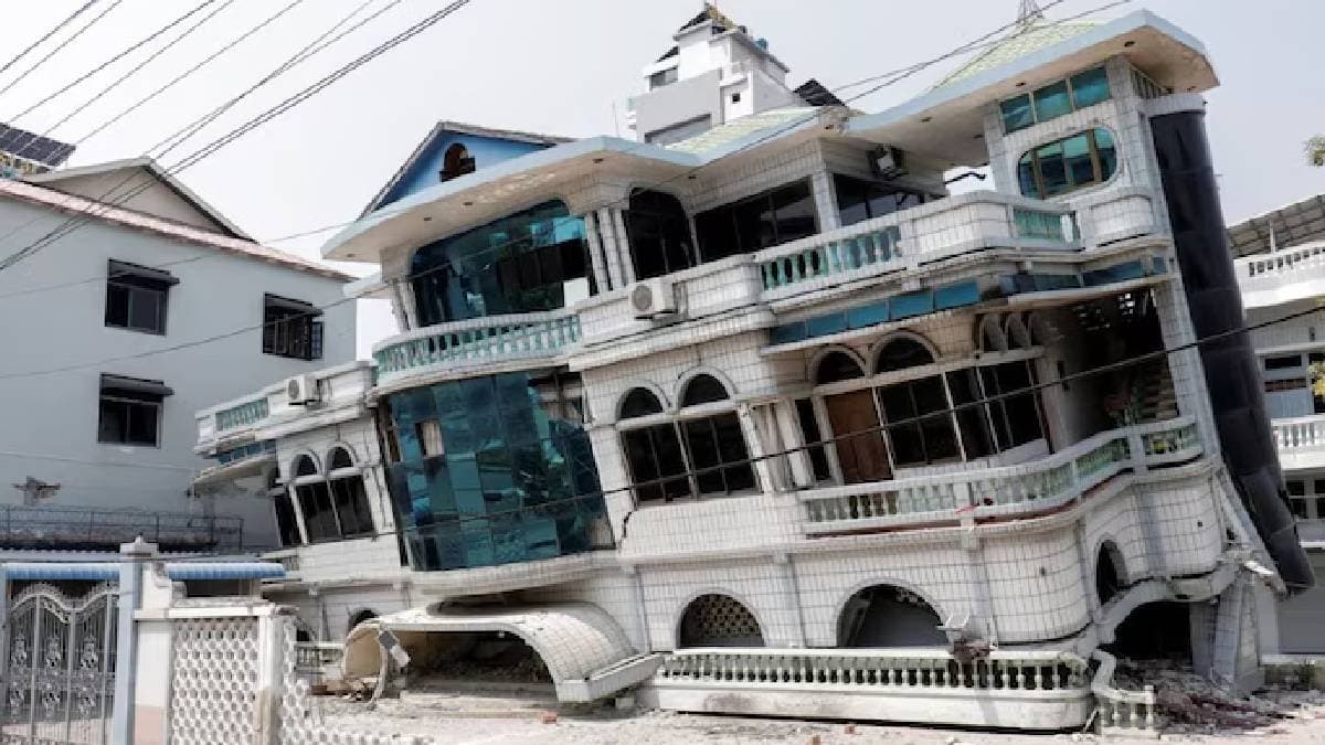 Myanmar earth quake toll crosses 2000 rescue operation underway 