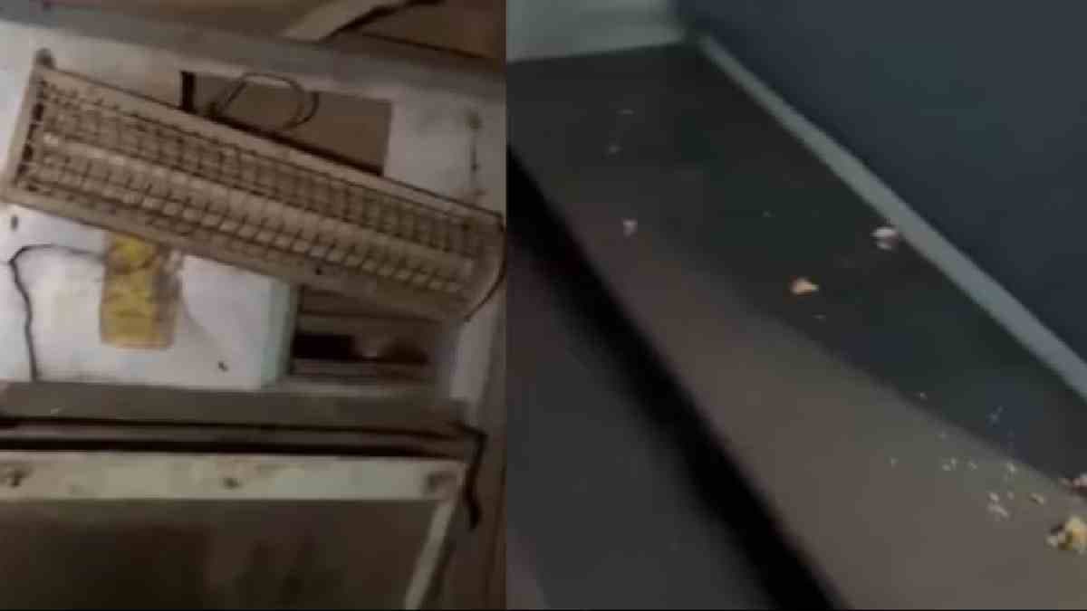 Four railway officials have been suspended after a dilapidated train was allotted to carry Border Security Force personnel