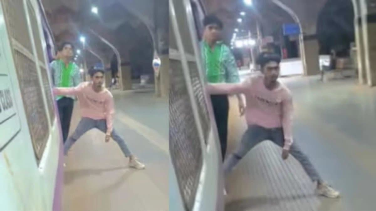 Teen Risks Life With Moving Train Stunt He Tries To Snatch Phone