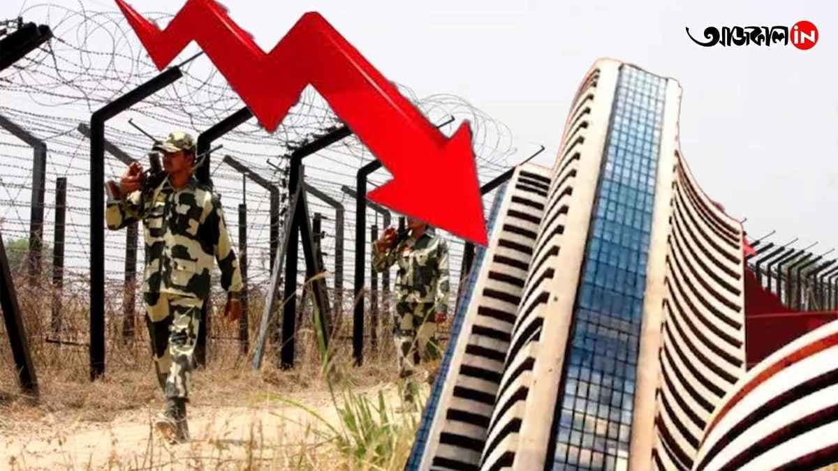 Stock Market crashes due to India-Pakistan tensions