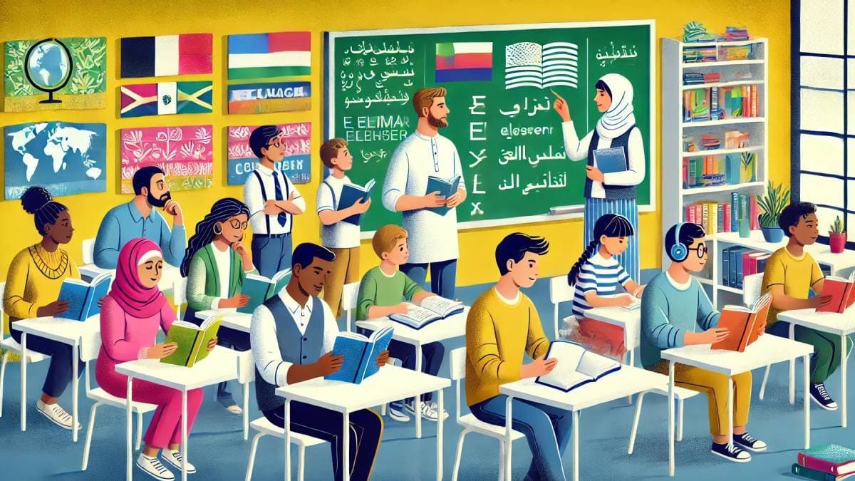  40 percent of global population does not have access to mother language education