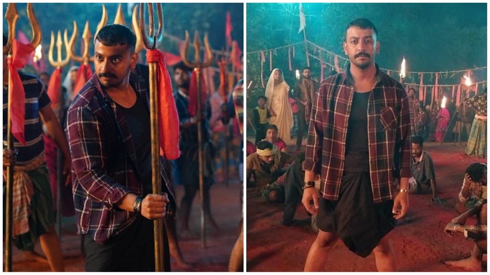     tollywood actor bonny sengupta and aparajita addhya shooting for bengali movie bansara at purulia ent