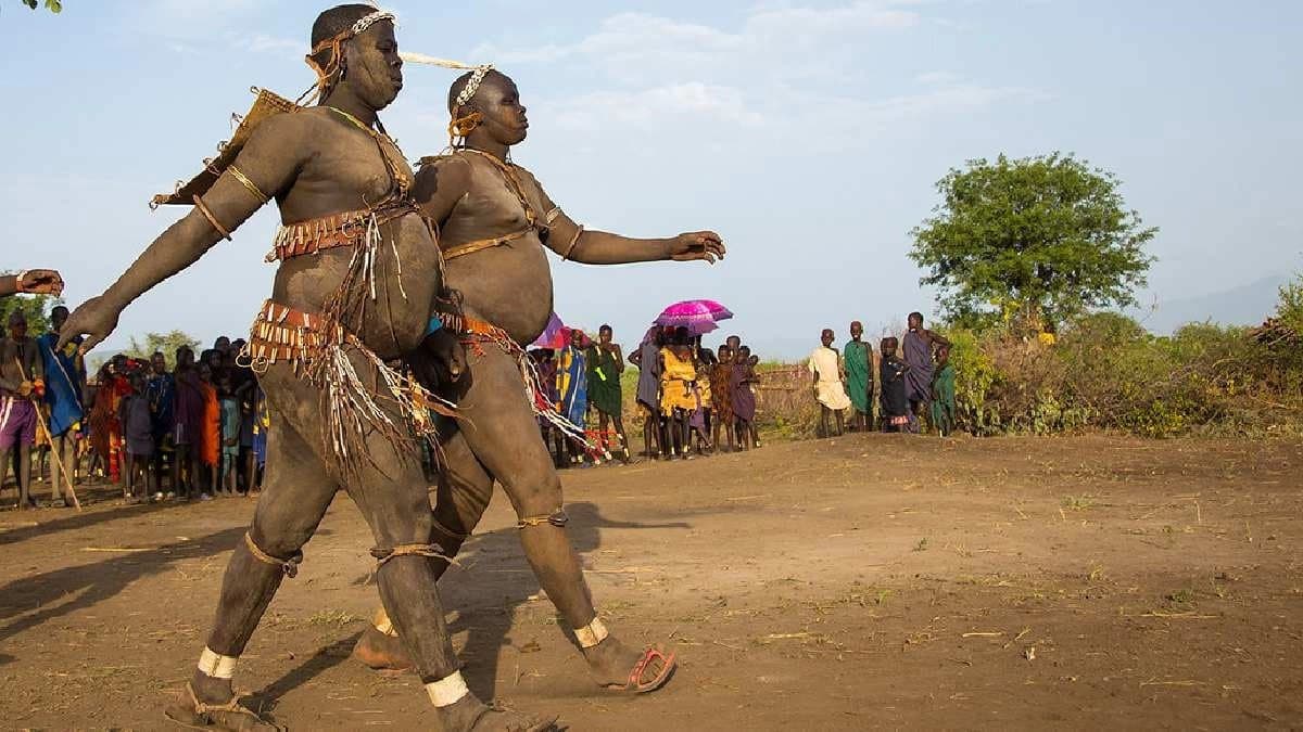 In this Tribe people with more weight are considered heroes