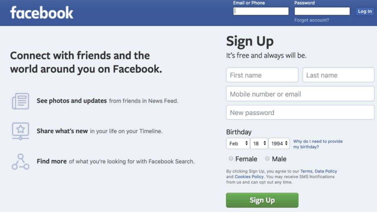 New tricks to recover your facebook password