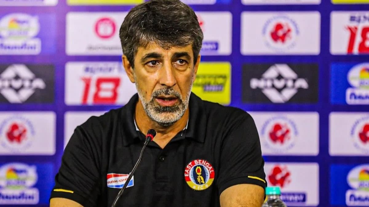 East Bengal coach Oscar Bruzon still sounds optimistic after Hyderabad Match in ISL spt 