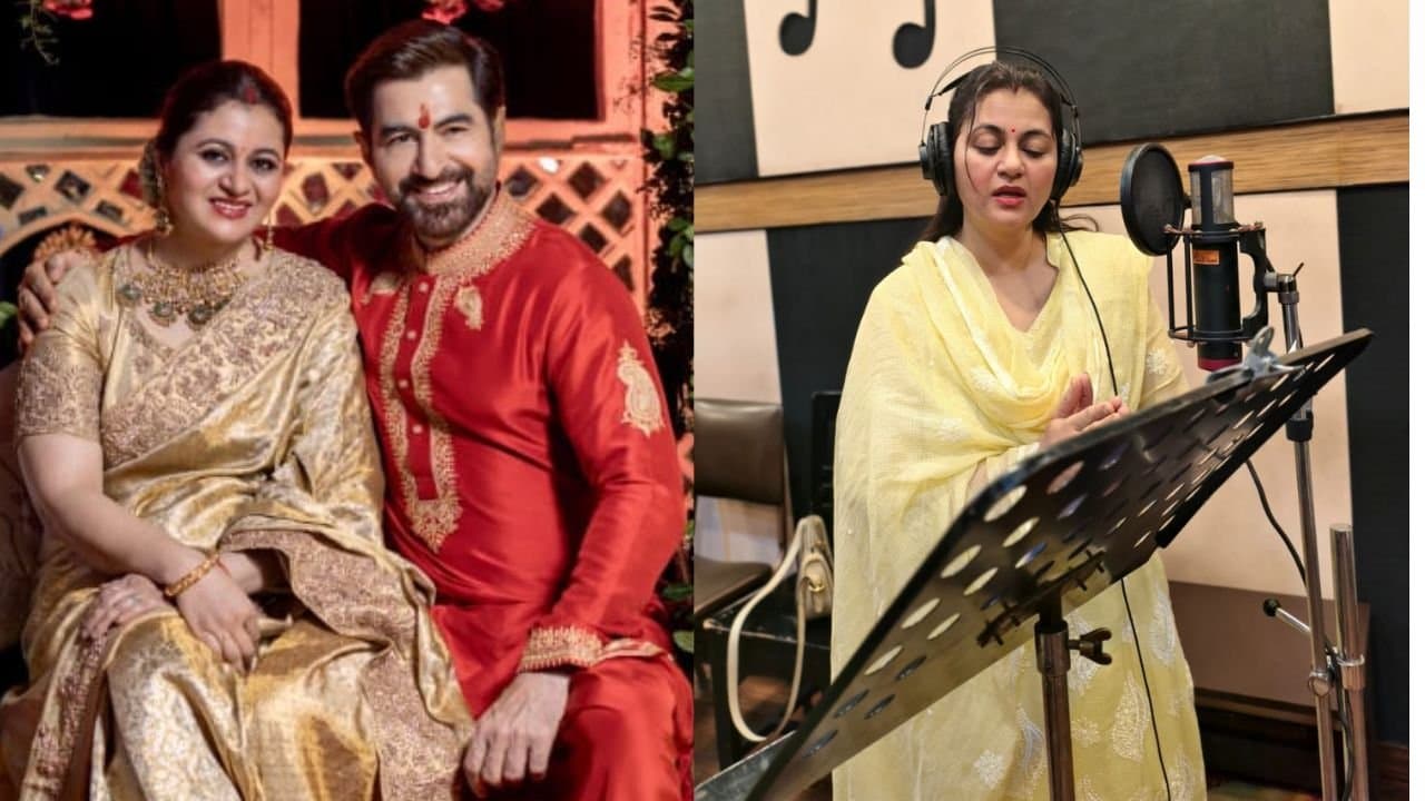 Jeets wife Mohan Madani makes debut as a singer with Om Jai Jagdish Hare