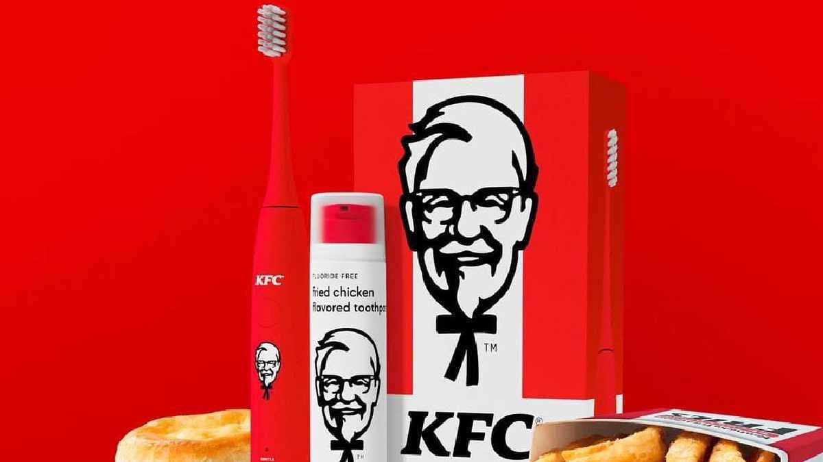 KFC Toothpaste  Tastes Like Chicken viral  news