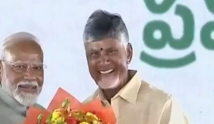 Chandrababu Naidu:‌ ‌‌অন্ধ্রপ্রদেশের মুখ্যমন্ত্রী পদে শপথ চন্দ্রবাবুর, উপস্থিত মোদি 
