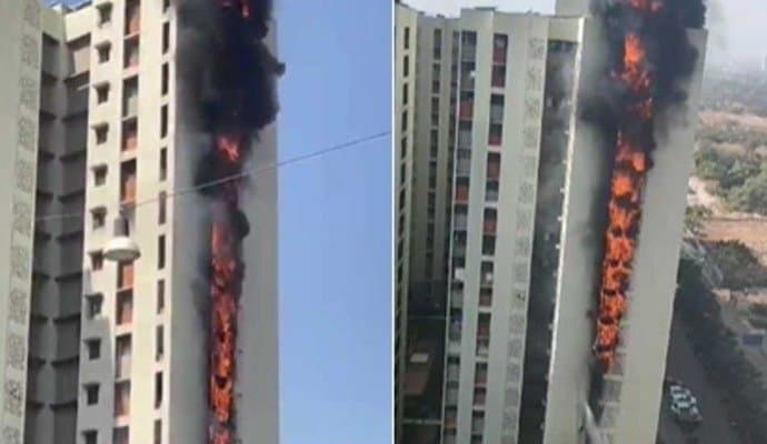 Mumbai: মুম্বইয়ের বহুতলে বিধ্বংসী অগ্নিকাণ্ড, ঘটনাস্থলে দমকলের একাধিক ইঞ্জিন 