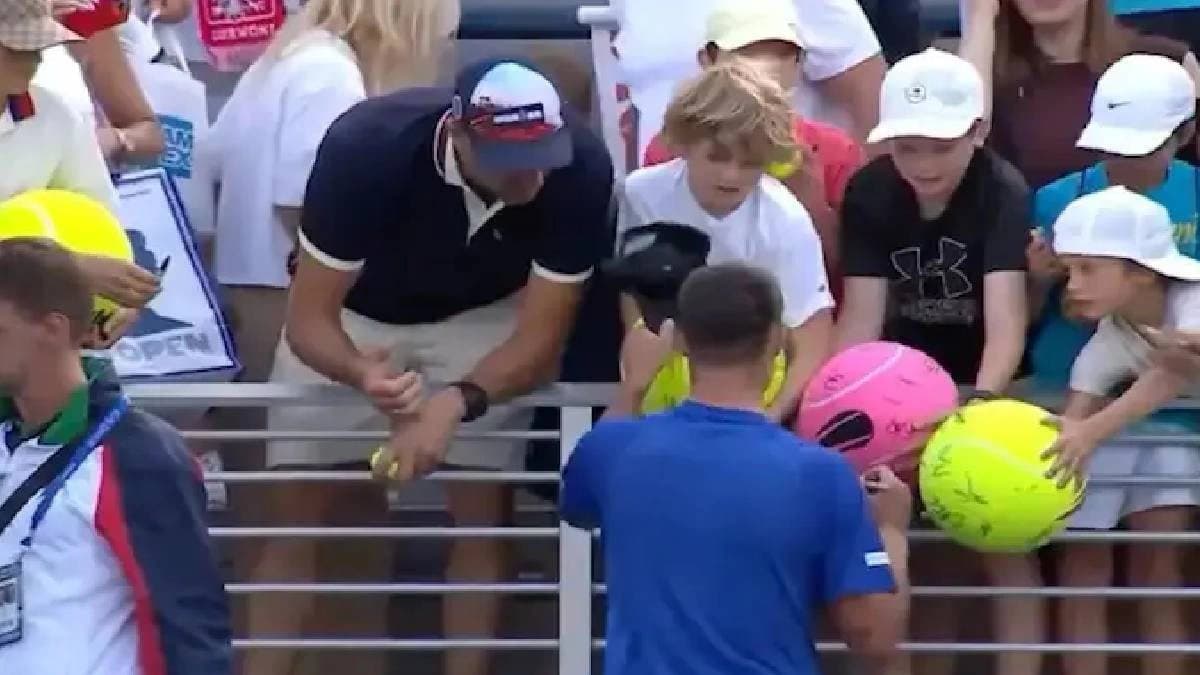 Man Who Snatched Hat From Child At US Open Identified As Polish Millionaire