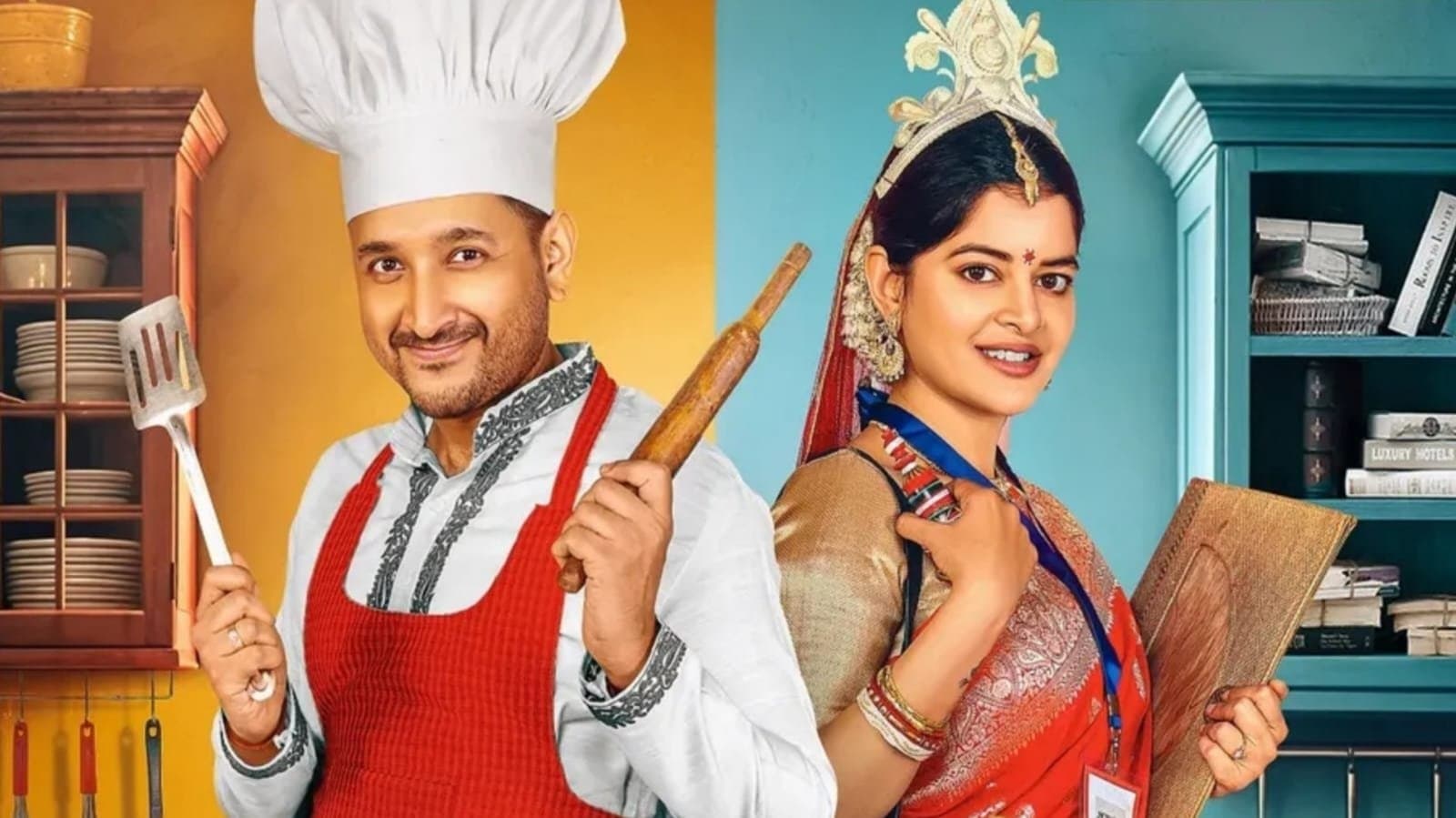First look reveal of Parambrata Chattopadhyay and Madhumita Sarcar in Shreeman vs Shreemati