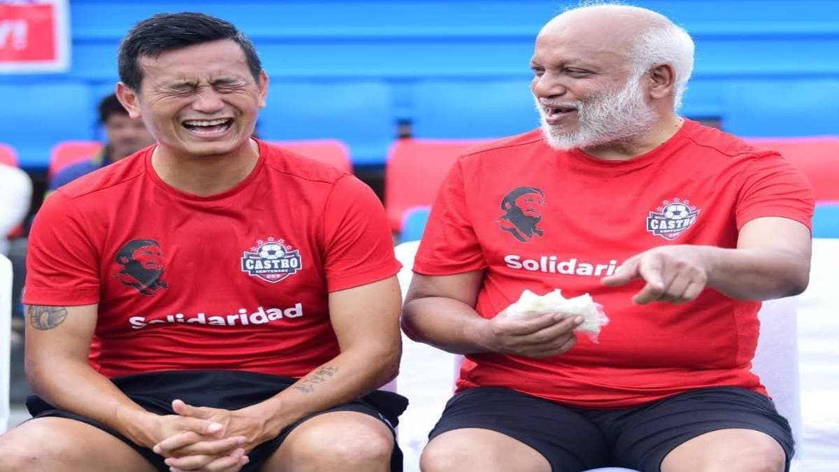 CPIM played football on Fidels birth centenary